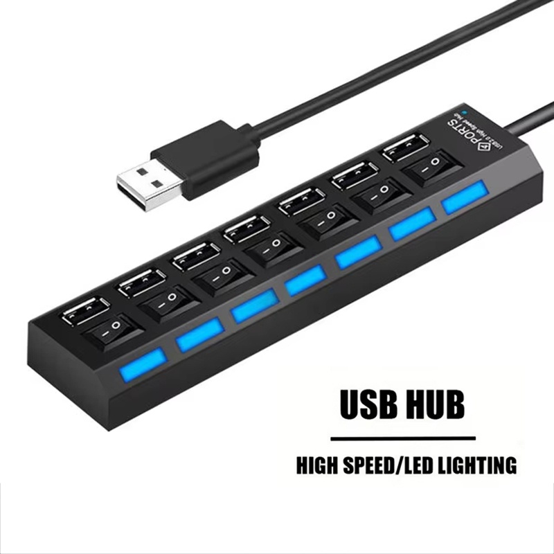 7 Port USB 2.0 Hub Splitter Di - Laptop Office Accessories incelemesi ve fiyatı