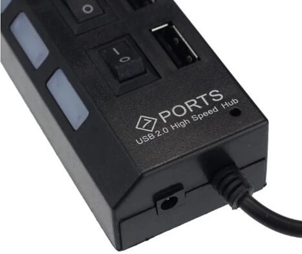 7 Port USB 2.0 Hub Splitter Di - Laptop Office Accessories incelemesi ve fiyatı