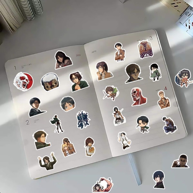 60 adet Titan Anime çıkartmala - Accessories Laptop incelemesi ve fiyatı