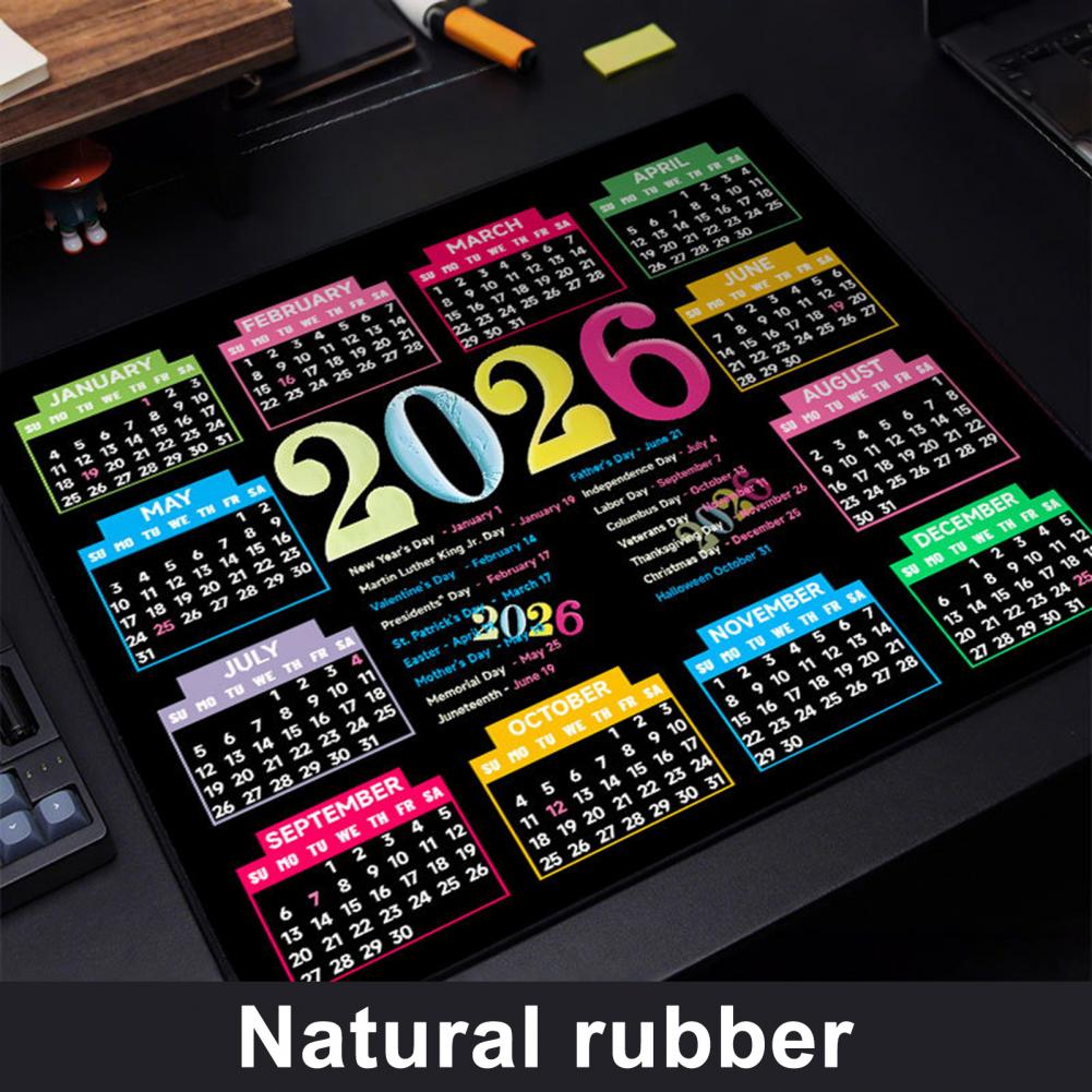 2026 takvim Mouse Pad su geçir - Laptop Office Accessories incelemesi ve fiyatı