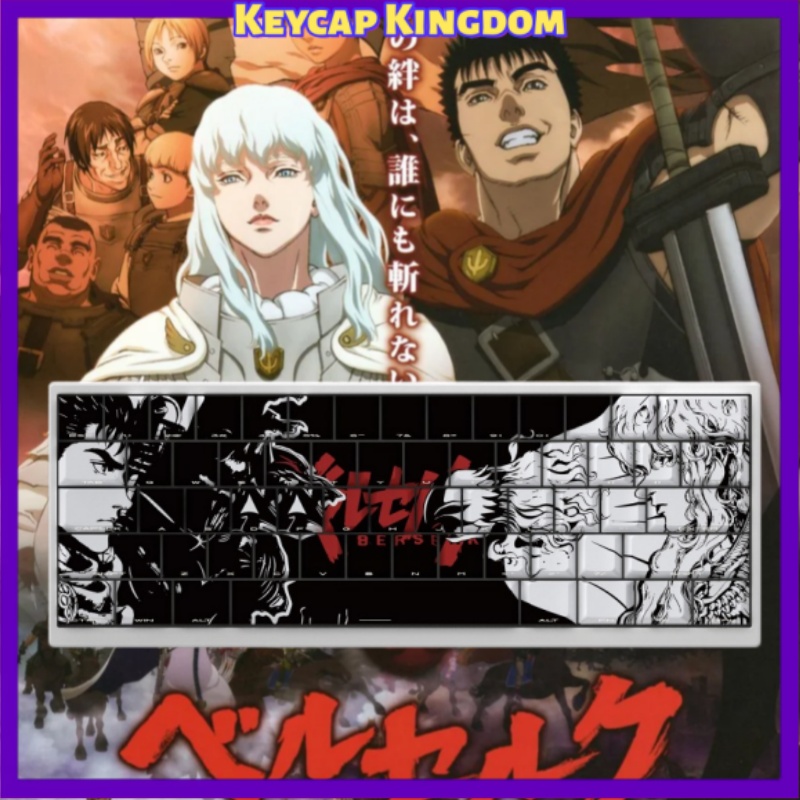 BERSERK Tema Anime Klavye Tuş  - Laptop Accessories To Gift incelemesi ve fiyatı